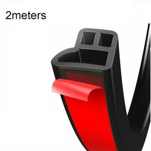 Diy 5M Zelf Garenloos P Z D B L Type Auto Deur Afdichting Strip Epdm Rubber Geluidsisolatie Anti-Stof Geluiddichte Auto Deur Afdichting Strips