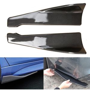 Auto Spoiler Rear Lip Side Rok Extension Splitter Winglet Wing Kit
