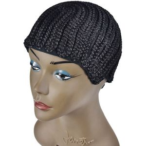 1-10 STKS Cornrow Pruik Caps Voor Maken Pruiken Met elastische Verstelbare Gevlochten Cap Voor Weave Pruik Vrouwen Haarnetjes Guileless Cap