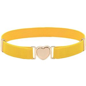 Kids Verstelbare Elastische Stretch Riemen Broeksbanden Met Magnetische Hart Gesp Voor Peuter Meisjes Schooluniform Broek Jeans