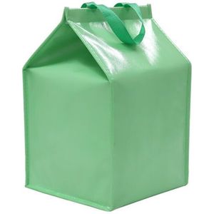 Extra hoge grote capaciteit koeltas thermische picknick lunchbox taart pizza maaltijd verse geïsoleerde carrier handtas stijlvolle cool bag