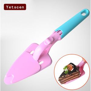 Roze Plastic Cake Spatel Eenvoudig En Om Cake Cut Hittebestendige Keuken Cake Spatel