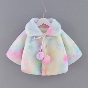 Kinderen Jas Voor Meisjes Kleurrijke Jas Kids Jongens Mode Jassen Warm Hooded Herfst Winter Baby Meisjes Baby Kleding