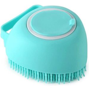 Huisdier Borstel Kat Shampoo Massager Borstel Kat Kam Grooming Scrubber Douche Borstel Voor Baden Haar Zacht Schoon Siliconen Schoon Borstels