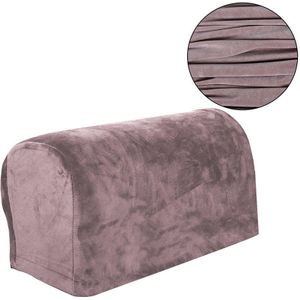 1 paar Woonkamer Sofa Armsteun Cover Meubels Protector Voor Couch Stoel Moderne Home Stofdicht Slijtvaste Elastische Stretch