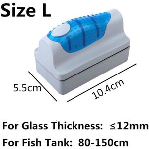 Eenvoudige Reiniging Magnetische Borstel Aquarium Cleaner Fish Tank Venster Magneten Algen Schraper Schoonmaak Tool Aquarium Glas Magneten Borstel
