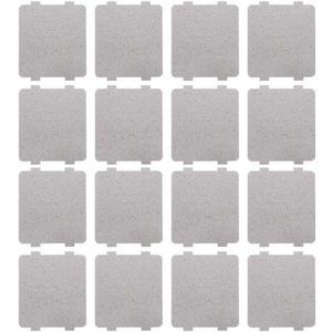 12Pcs Golfgeleider Cover Universal Mica Platen Sheets Voor Magnetron Oven Reparatie Vervanging Deel Isolatie Accessoires