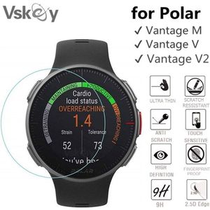 10Pcs Gehard Glas Screen Protector Voor Polar Vantage M Vantage V2 Smart Polshorloge Krasbestendig Beschermende Film