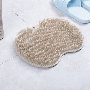 Siliconen Voet Massag Borstel Douche Massage Badkamer Antislip Badmat Voet Anti-Slip Mat Scrubber