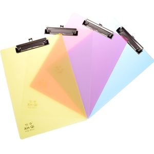 1 Pc Nuttig A4 Size Plastic Effen Document Klembord Clip Board Met Pen Houder Schrijfbord Kantoor Scholen Supples
