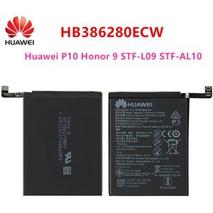 100% Orginal HB386280ECW 3300 Mah Batterij Voor Huawei P10 Honor 9 STF-L09 STF-AL10 Mobiele Telefoon