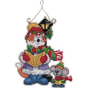 Top Mooie Telpatroon Kitten Kat en Muis Ornament Kerstboom Ornamenten Dim 73414