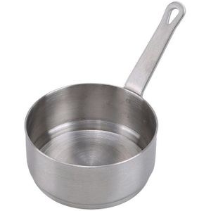 Mini Melk Pan Non-stick Rvs Steelpan Kaas Pot Chocolade Gesmolten Verwarming Pot Keuken Kookgerei Zilver 50Ml 100Ml