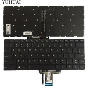 Us Keyboard Voor Lenovo Yoga 510-14 510-14AST 510-14IKB 510-14ISK Us Laptop Toetsenbord Met Achtergrondverlichting
