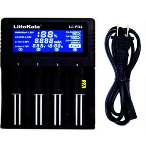Liitokala lii-100B Lii-S1 LiiS2 LiiS4 liittery Charger 18650 C Voor 18650 26650 20700 18350 AA AAA batterijen