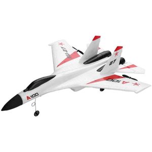 Wltoys Xk A100-SU27 Rc Vliegtuig 2.4G 340Mm 3CH Vliegtuig Fixed Wing Vliegtuigen Outdoor Rc Speelgoed Vliegende Afstandsbediening vliegtuig Speelgoed