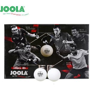 Joola Grote meester ABS 40 + Tafeltennis 100 pcs Ballen Seamed Nieuw Materiaal Plastic Poly Ping Pong Ballen voor training