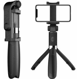 Bluetooth Statief Selfie Stok Met Afstandsbediening Aluminium Telescopische Staaf Draadloze Selfie Stok 360 Graden Rotatie