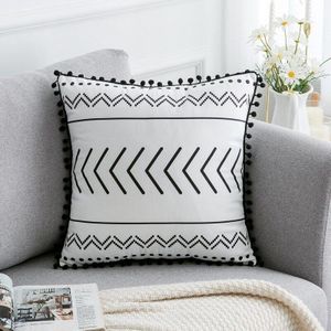 Bohemian Marokkaanse Geometry Kussensloop Fluwelen Stof Kussenhoes 45X45cm Tribal Gedrukt Kussens Cover Home Accessoires