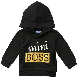 Pasgeboren Baby Jongen Meisje Peuter Mini Hoodie Hooded Tops Romper Jumpsuit Outfits Kleding