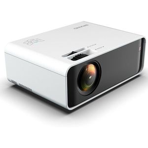 Wit Draagbare Projector High Definition 1080P Mobiele Telefoon Wifi Draadloze Hetzelfde Scherm Projector Video Home Theater Projector