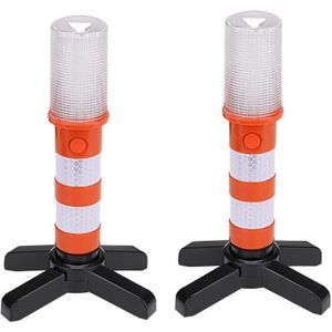 2 Pcs Led Magnetische Zaklampen Roadside Emergency Stand Veiligheid Strobe Light Waarschuwing Signaal Sos Lampen