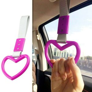 Universele Tsurikawa Ring Hart Jdm Trein Bus Handvat Draagriem Drift Charm Strap Drift Auto Styling Ccessoires