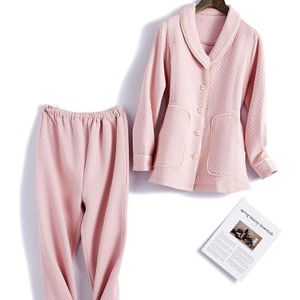 2 Stks/set Zachte Dikke Warme Moederschap Verpleging Nachtkleding Voeden Pyjama Kleding Zwangere Vrouwen Zwangerschap Slaap Lounge Homewear
