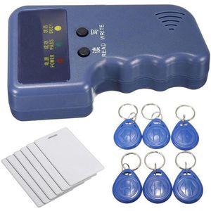 Handheld RFID Writer Duplicator 125KHz EM4100 Copier Programmer RFID Reader with Writable ID Keyfobs Tags Card