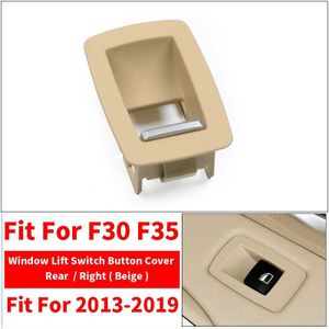 Zwart Beige Auto Interieur Inner Venster Lift Schakelaar Knop Vervangen Panel Trim Cover Voor Bmw 3-Serie F30 F31 f34 F35 F80 -19