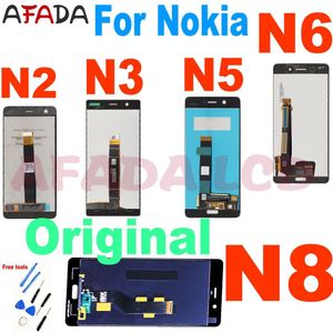 Originele Voor Nokia 3 N3 Ta-1020 Ta-1028 Ta-1032 Ta-1038 Voor Nokia 5 n5 6 N6 8 N8 Lcd Touch Screen Digitizer Vergadering