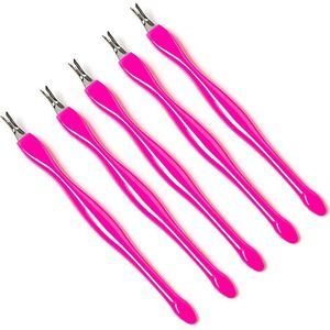 5Pcs Cuticle Pusher Manicure Tool Voor Trim Dode Huid Vork Nipper Pusher Trimmer Cuticle Remover Pusher Tool