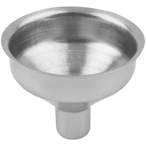 Trechters Trechter met brede mond Trechters met brede mond Rvs Trechter met handvat Keukengerei Inblikken van de mond(Small