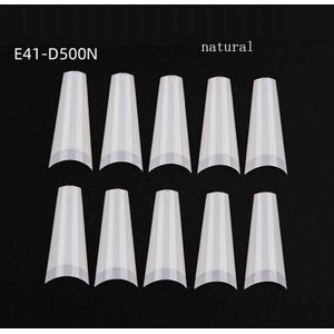 100 Stks/pak Acryl Valse Valse Nail Art Vingernagel Ovale Professionele Abs Volledige Cover Wees Fasle Nagels Manicure Tips