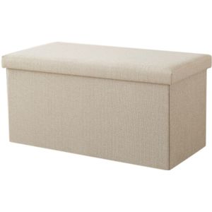 Rechthoekige Opslag Kruk Kan Zitten Volwassen Sofa Kruk Huishoudelijke Opslag Stoel Vouwen Opbergdoos