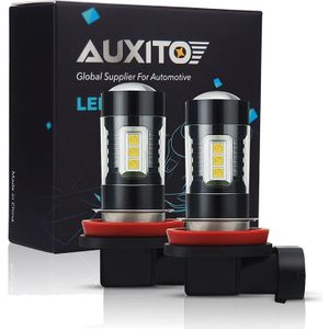 2PCS H16 LED Fog Light Bulb H11 H8 H9 6500K Wit Voor Hyundai ix25 i30 i20 ix35 Solaris creta Tucson Accent Getz Sonata