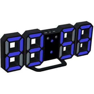 Moderne Wandklok Timer 3D Led Digitale Wandklok Temperatuur Klok