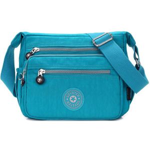 Waterdichte Mummie Messenger Bag Mini Luiertas Baby Verpleging Handtas Multifunctionele Outdoor Reizen Effen Zakken MBG0203