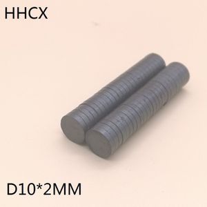 10 20 50 100 200 Stks/partij Y30 Schijf Ferriet Magneet 10*2 Mm Permanente Magneet 10Mm X 2mm Zwart Ronde Luidspreker 10X2 Mm