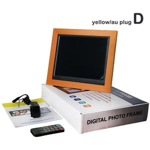 8.7Inch Digitale Fotolijst Elektronische Fotoalbum Kalender Video Afspelen Klok 1024*768 MP3 Alarm Timing Usb N4X9