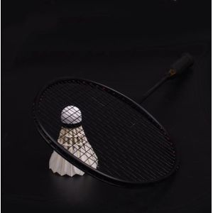 Professionele Badminton Rackets Carbon Lichtgewicht Head Heavy Racket 35 Lbs Hoge Spanning Offensief Soort Badminton Racket