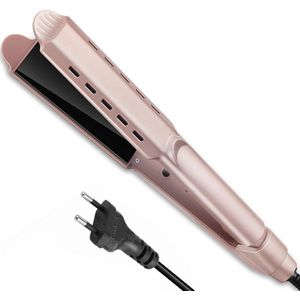 Stijltang Vier-Gear Temperatuur Aanpassing Keramische Toermalijn Ionische Flat Iron Stijltang Voor Vrouwen Diy Curler