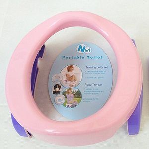 OLOEY Baby Plastic Vouwen Toiletbril Baby Kamer Potties Ring Kid Kinderen Trainers Draagbare Potje Wc Comfortabele Stoel