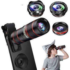 Telefoon Camera Lens Kit 5 In 1 Mobiele Telefoon Lens Voor Telefoon Android Smartphones Web Cam