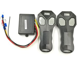 Universele Auto Wireless Winch Afstandsbediening Met Twin Handset Twee Matched Zenders