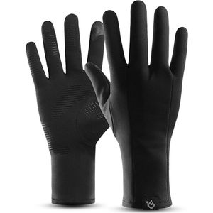 Koude-proof Unisex Winter Warme Handschoenen met Dunne Polar Fleece Voering Sport Handschoenen Mannen Vrouwen Touchscreen Handschoenen Winddicht