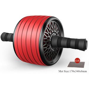 Gimift Buikspieren Oefening Wiel Breder Ab Roller Geruisloze Abdominale Core Muscle Building Workout Gym Thuis Fitnessapparatuur