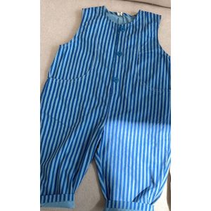 Kids Overalls Meisjes Gestreepte Jumpsuit Zomer Kinderen Casual Mode Kleding Peuter Losse Vest Baby Jongens Footless Rompertjes