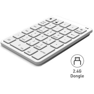 Numeriek Toetsenbord Keyboard 2.4G Draadloze Portable Bluetooth Plastic Case Aaa Batterij Voor Android Windows Laptop Telefoon Tablet