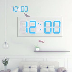 Modern Grote Size Digitale Led Wandklok Horloge Unieke Vintage Woondecoratie Timer Horloge Wekkers